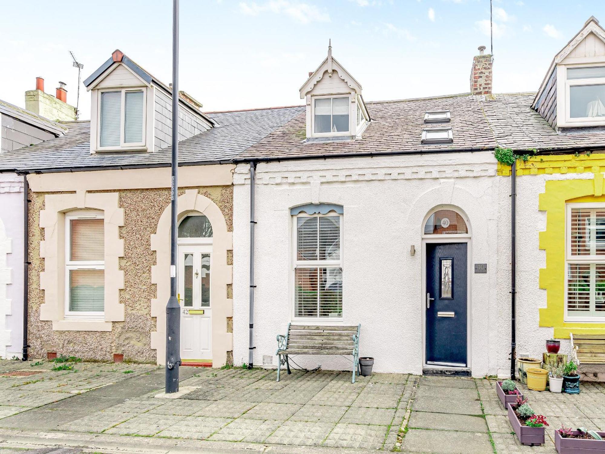 Cullercoats Pebble Cottage מראה חיצוני תמונה